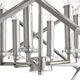 Uttermost® Euclid Nickel 6-Light Pendant-5