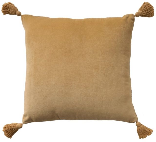 Nourison Home™ Mina Victory Vintage Pillow Beige Floral 19"x19" Throw Pillow-1
