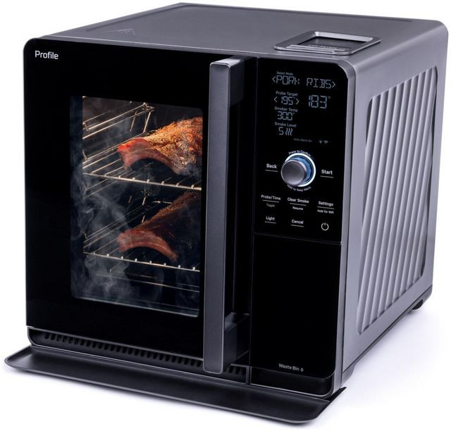 GE Profile™ Carbon Black Smart Indoor Smoker-3