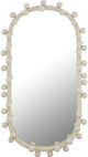 TOV Furniture Bubbles Ivory Small Oval Wall Mirror-0
