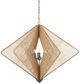 Currey & Company Hiroshi Koshitaka Shizen Hiroshi Gray/Natural Rope Chandelier-0