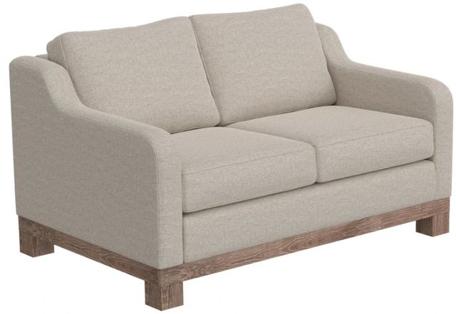 International Furniture Direct Samba Ivory Loveseat-0