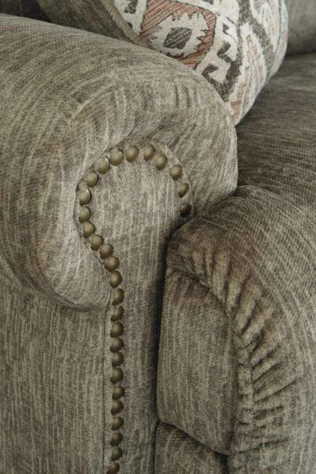 Signature Design by Ashley® Lubec 5-Piece Taupe Power Reclining Sectional-4