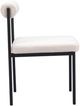 Zuo® Modern Livorno Black/Ivory Dining Side Chair-2