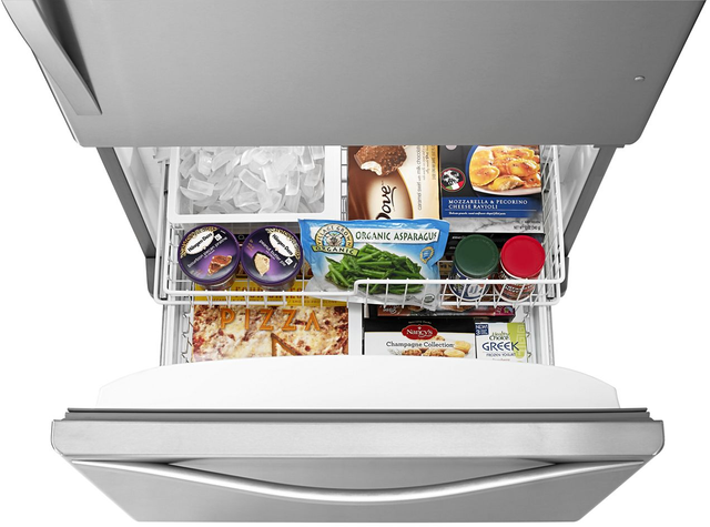 Whirlpool® 30 in. 19.0 Cu. Ft. Stainless Steel Ft. Bottom Freezer Refrigerator-6