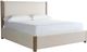 Universal Explore Home™ Dwell Asbury Oatmeal/Boulder Upholstered Queen Panel Bed-0