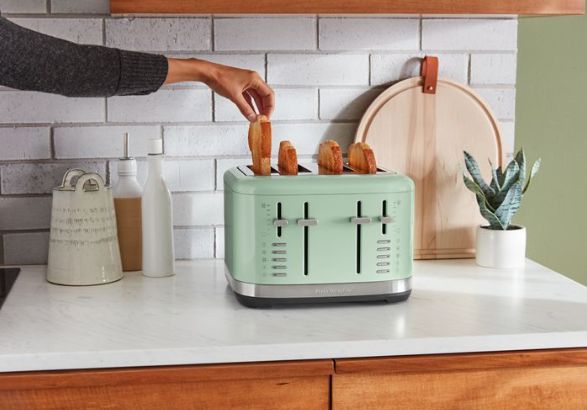 KitchenAid® 4 Silce Pistachio Toaster -2