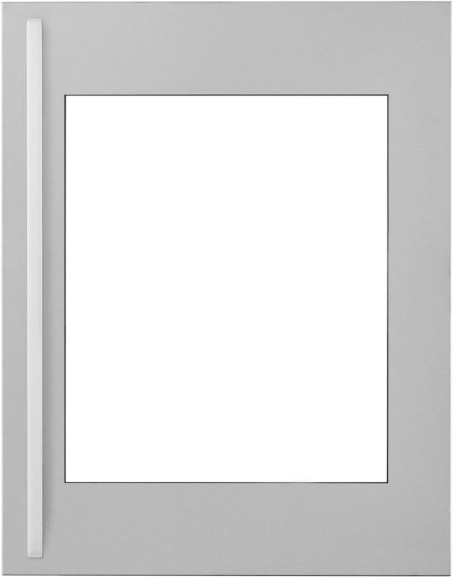 SKS Transitional Series 24" Satin Stainless Under Counter Wine Cooler Panel Kit-0