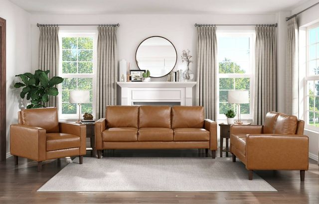 Homelegance® Malcolm Brown Accent Chair-1