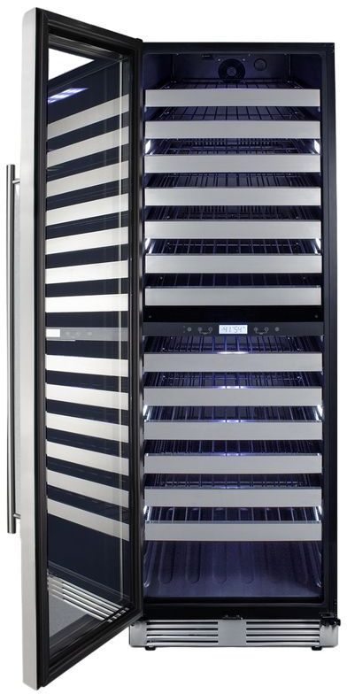 Summit® 24" Stainless Steel Wine Cooler -3