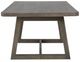 Winners Only® Sanford Gray Oak 86" Trestle Dining Table-1