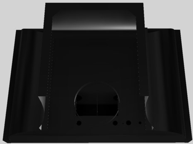 Vent-A-Hood® Designer Series 36" Black Wall Mounted Range Hood-2