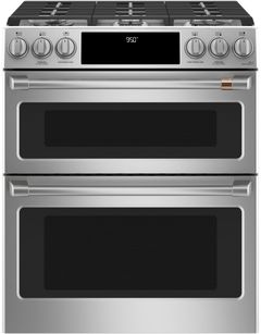 Café™ 30" Stainless Steel Slide In Dual Fuel Range