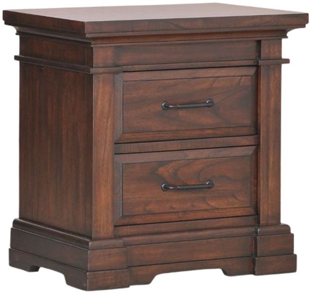 Napa Furniture Design Richmond Brown Small Nightstand-0