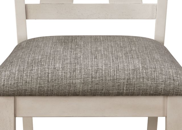 Crown Mark Maribelle Chalk/Warm Gray Dining Side Chair-4