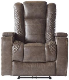 Hughes Furniture® Italian Sand Power Recliner