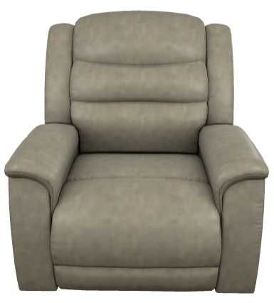 La-Z-Boy® Redwood Charcoal Power Rocking Recliner with Headrest-1