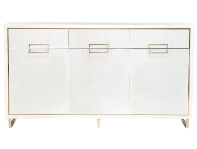Michael Amini® Palm Gate Cloud White Sideboard-2