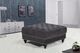 Meridian Furniture Sabrina Grey Velvet Ottoman-1