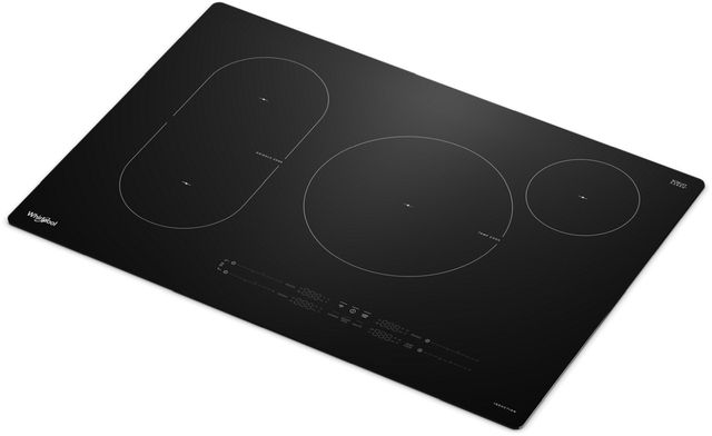 Whirlpool® 30" Black Intelligent Induction Cooktop with Temp Cook™ Technology-2