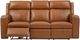 Flexsteel® Wyatt Brown Power Reclining Sofa with Power Headrests and Lumbar-5