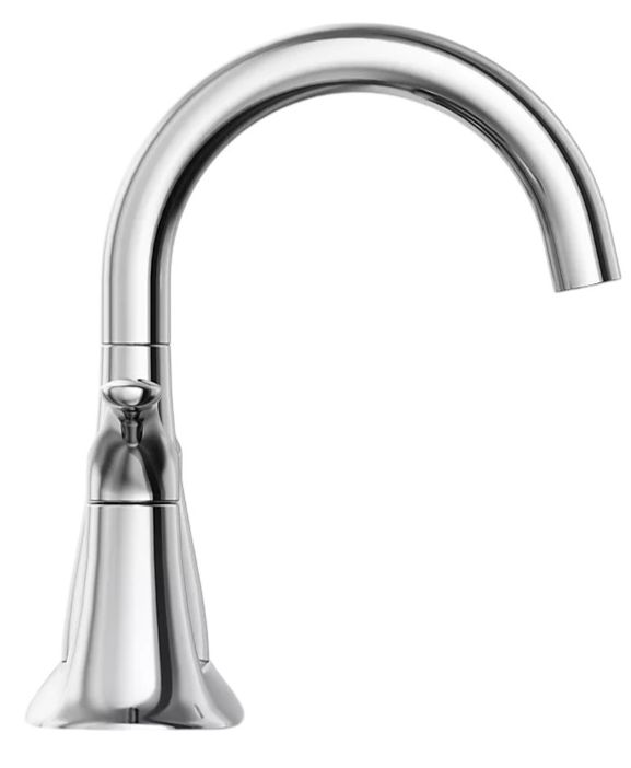 KOHLER® Simplice® Polished Chrome 0.5 GPM Centerset Bathroom Sink Faucet-2