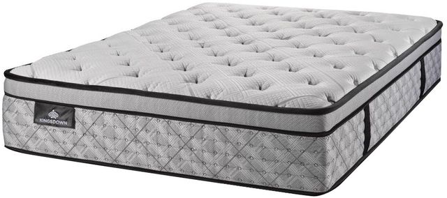 Kingsdown® Hansboro Wrapped Coil Pillow Top King Mattress and Ellis Standard Foundation-2