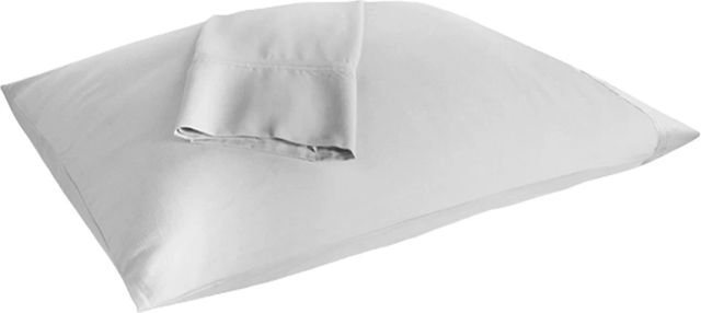 BEDGEAR® Hyper-Linen™ 2-Piece Light Gray Queen Pillow Case Set-1