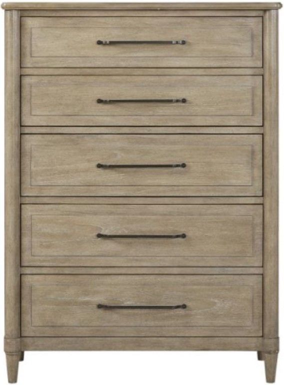 Bernards Citrus Heights Brown Drawer Chest-2