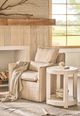 Universal Explore Home™ Weekender Coastal Living Home Hermosa White Sand End Table-1