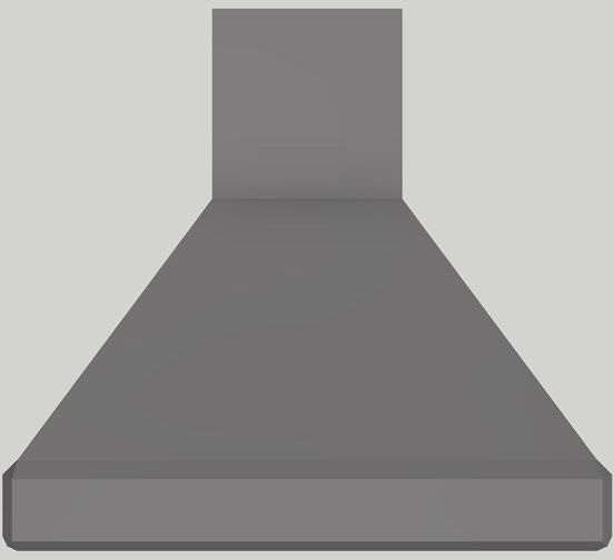 Vent-A-Hood® 42" Gunsmoke Island Hood-0