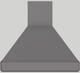Vent-A-Hood® 42" Gunsmoke Island Hood-0