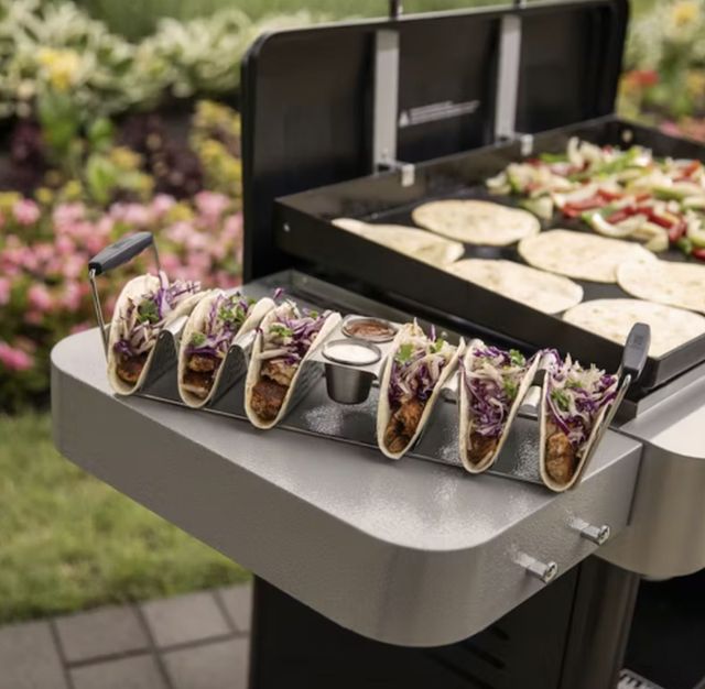 Weber® Stainless Steel Taco Rack-3