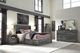 Signature Design by Ashley® Baystorm Gray King 4-Drawer Storage Panel Bed-4