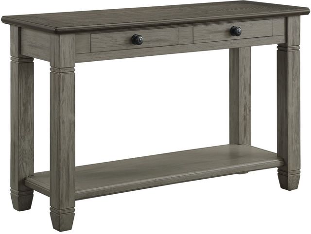 Mazin Furniture Granby Antique Gray Sofa Table with Coffee Top -0