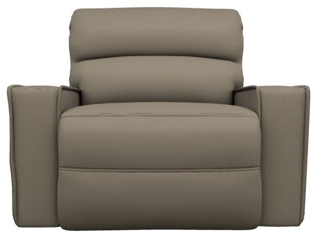 La-Z-Boy® Maddox Fossil Power Reclining Chair and a Half with Headrest-1