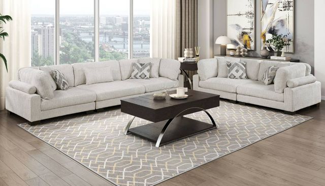 Homelegance® Tinley 3-Piece Beige Modular Sectional Sofa-1