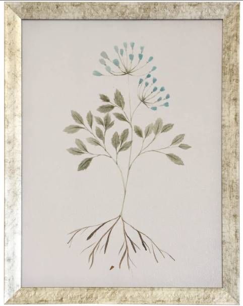 Stylecraft Gray/Light Blue/Light Gray Wall Art-0