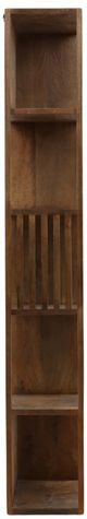 Dovetail Furniture Newell Brown Bookcase-2