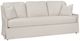 Fairfield® Customizable Kelly Skirted Sofa with Three Knife-Edge Backs over One Seat-0