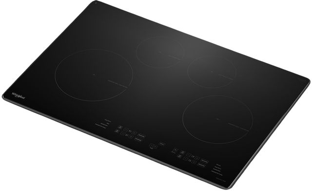 Whirlpool® 30" Black Induction Cooktop with WipeClean™ Coating -1