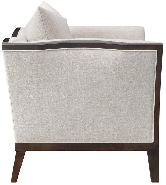 Coaster® Lorraine Beige Upholstered Chair with Flared Arms-2