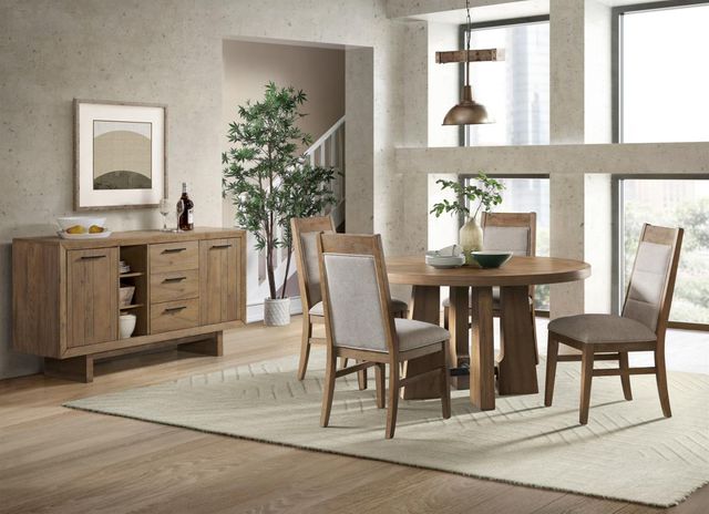 Intercon Landmark Weathered Oak Sideboard-1
