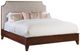 Century® Customizable Details Case Burbank California King Wood Trim Upholstered Panel Bed-0