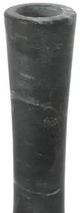 Moe's Home Collection East Black Veined Marble Tall Candle Holder-5