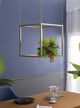 A & B Home Gold Iron Stand with Chains -4