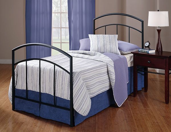 HH2 Home Julien Textured Black Twin Bed Set-1