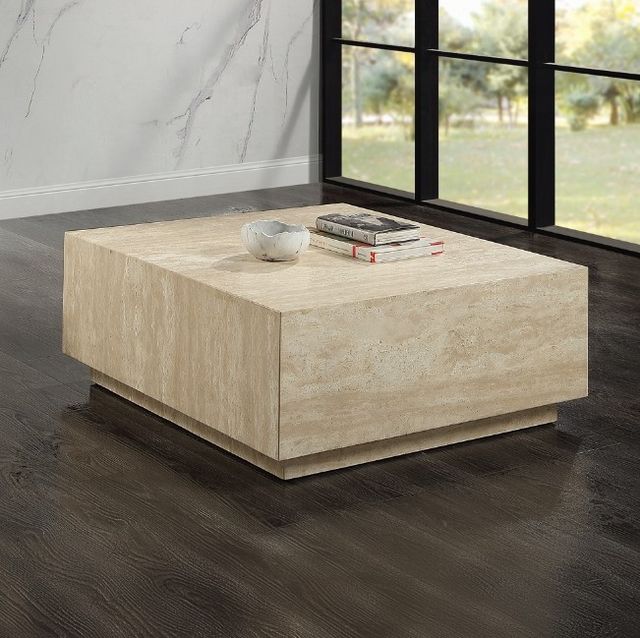 ACME Furniture Deon Beige Coffee Table-1