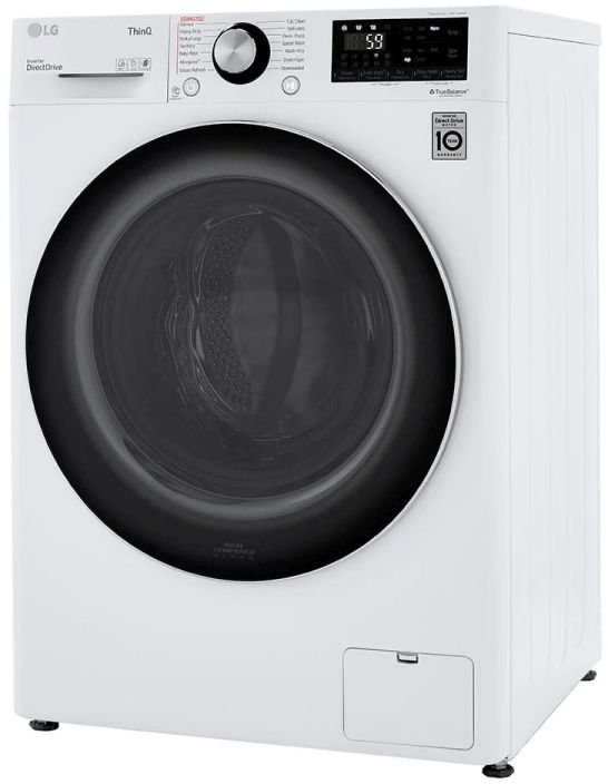 LG 2.4 Cu. Ft. White Front Load Washer Dryer Combo - Thumbnail 2