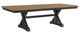 Elements International Montrose 7-Piece Brown/Espresso/Light Gray Dining Table Set-2